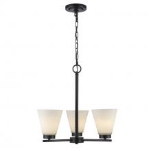  71805-3 BK - Fifer Pendant Lights Black